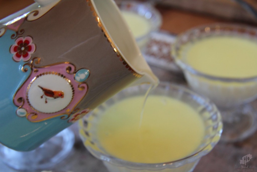LoveFoodIbiza - Zesty Lemon Posset with limoncello jelly - LoveFoodIbiza
