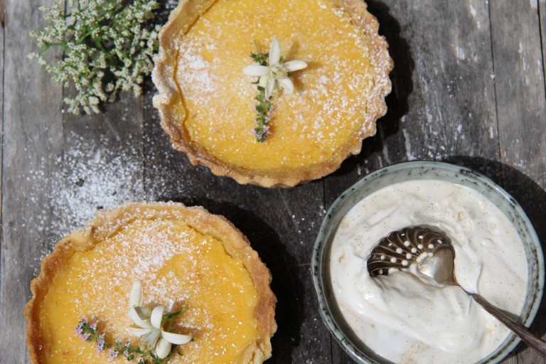 Gin & Tonic Lemon Tart