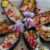 Roasted Aubergines with tahini dressing, dukkah & pomegranates